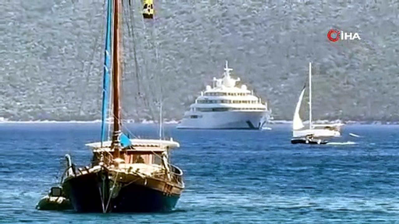 150 milyon dolarlık yüzen saray Bodrum’da
