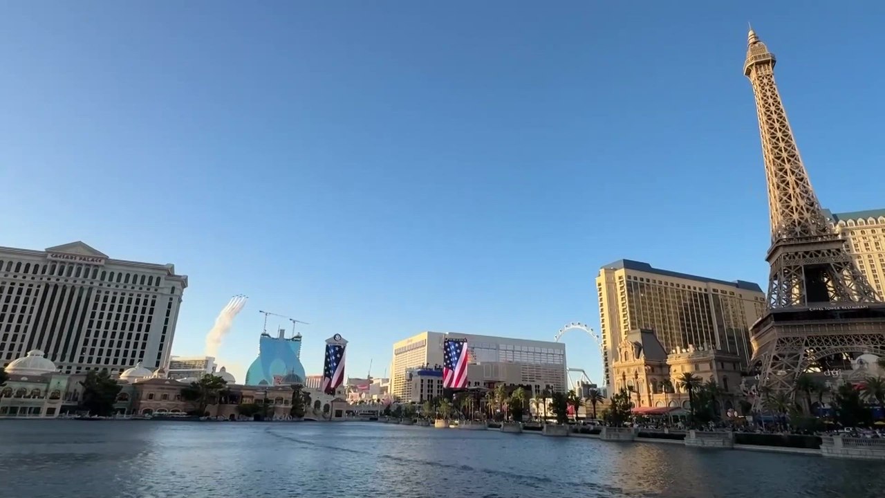 THUNDERBIRDS STUN Las Vegas with EPIC Flyover for America’s 250th