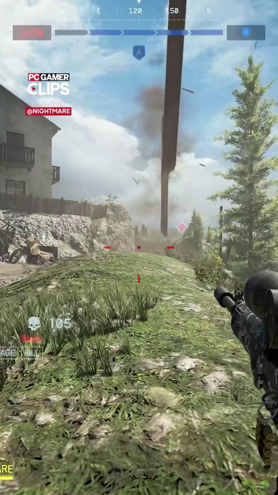 Battlefield Sniper's Explosive Vehicle Takedown