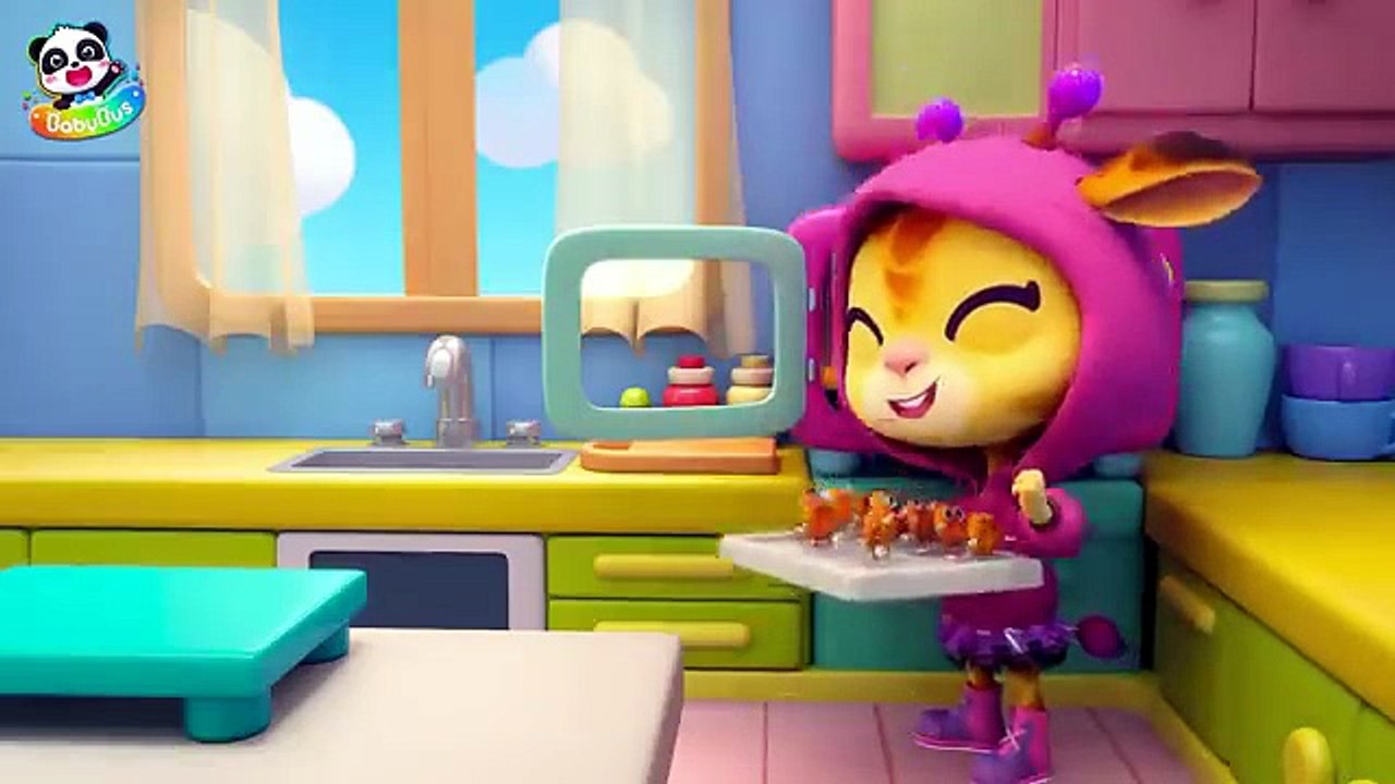 Learn Colors with Ten Donuts _ Colors Song _ Nursery Rhymes _ Kids Songs _ BabyBus