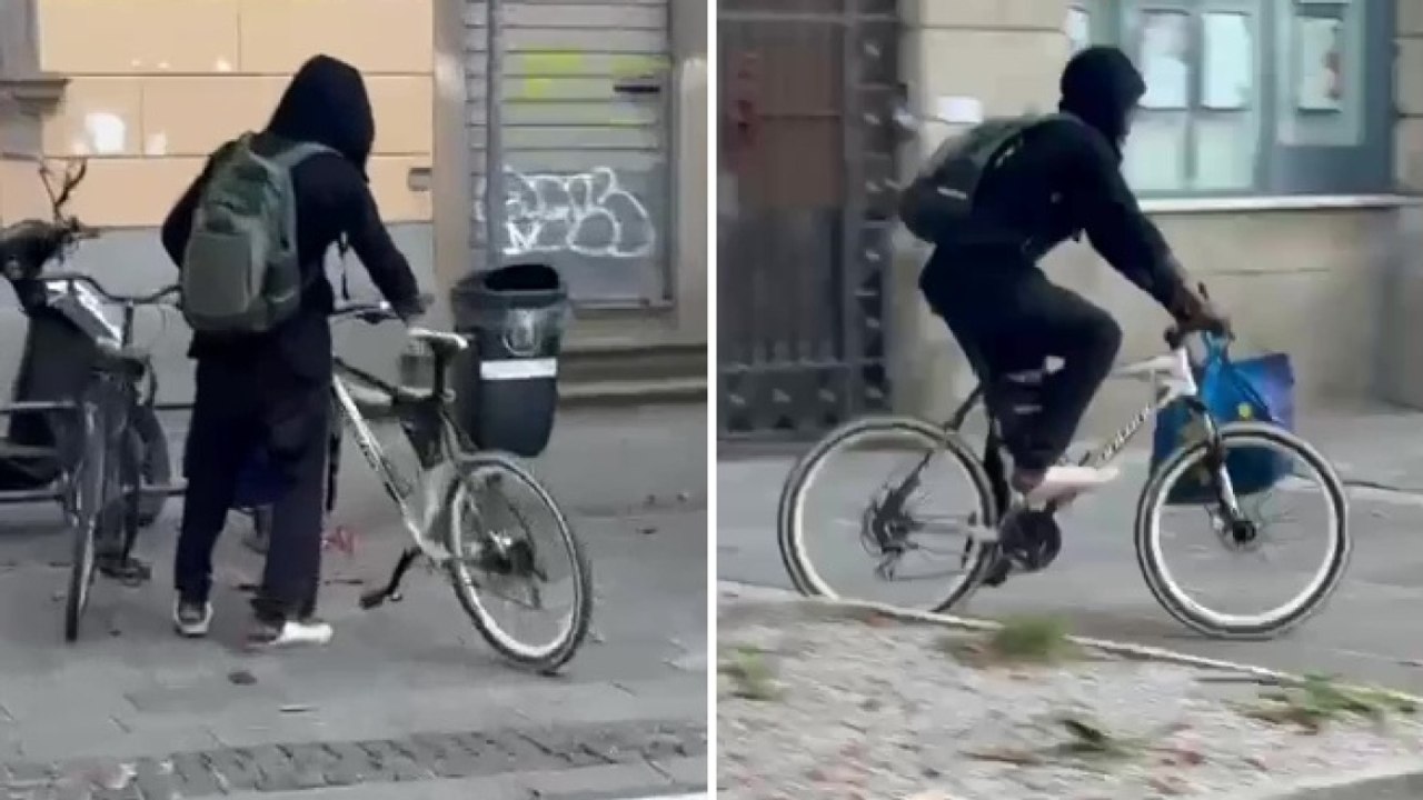 Bergamo, furto di bicicletta in diretta: i testimoni inseguono il ladro per mezza città ma fugge