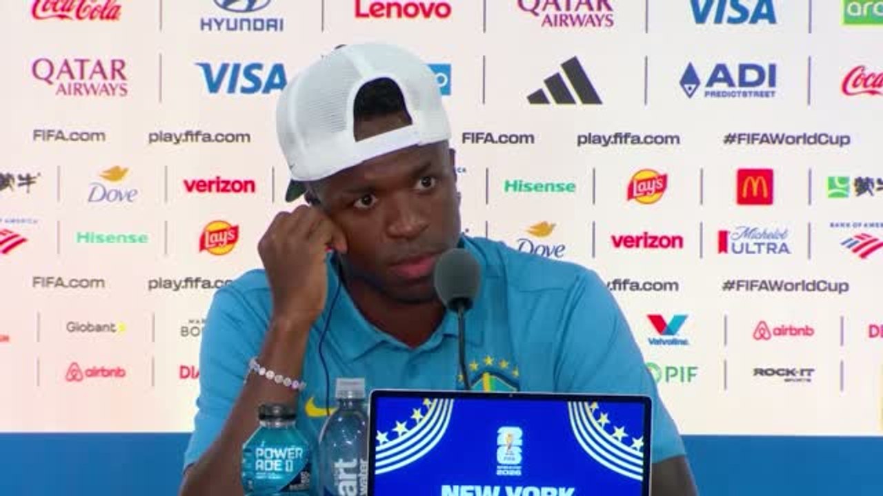 Brésil - Vinícius, interrogé sur son avenir au Real Madrid