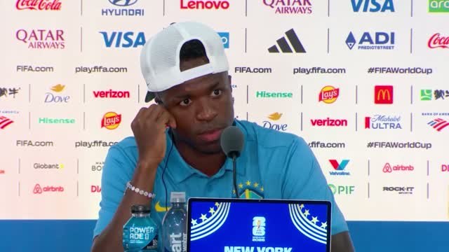 Brésil - Vinícius, interrogé sur son avenir au Real Madrid