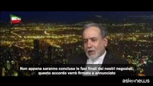 Iran: l'accordo sarà firmato nei prossimi giorni