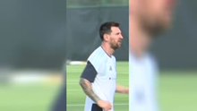 Messi trains in Kansas heat ahead of World Cup opener