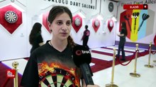 Elazığ'da genç kızların dart sporuna ilgisi artıyor