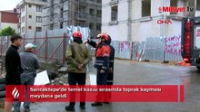 Sancaktepe'de toprak kayması! Çevredeki binalarda inceleme yapılacak