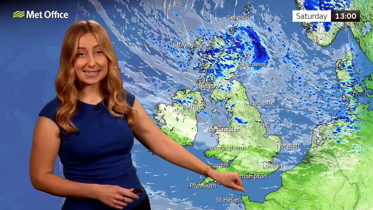 Met Office Saturday Afternoon Weather Forecast 13/06/2026