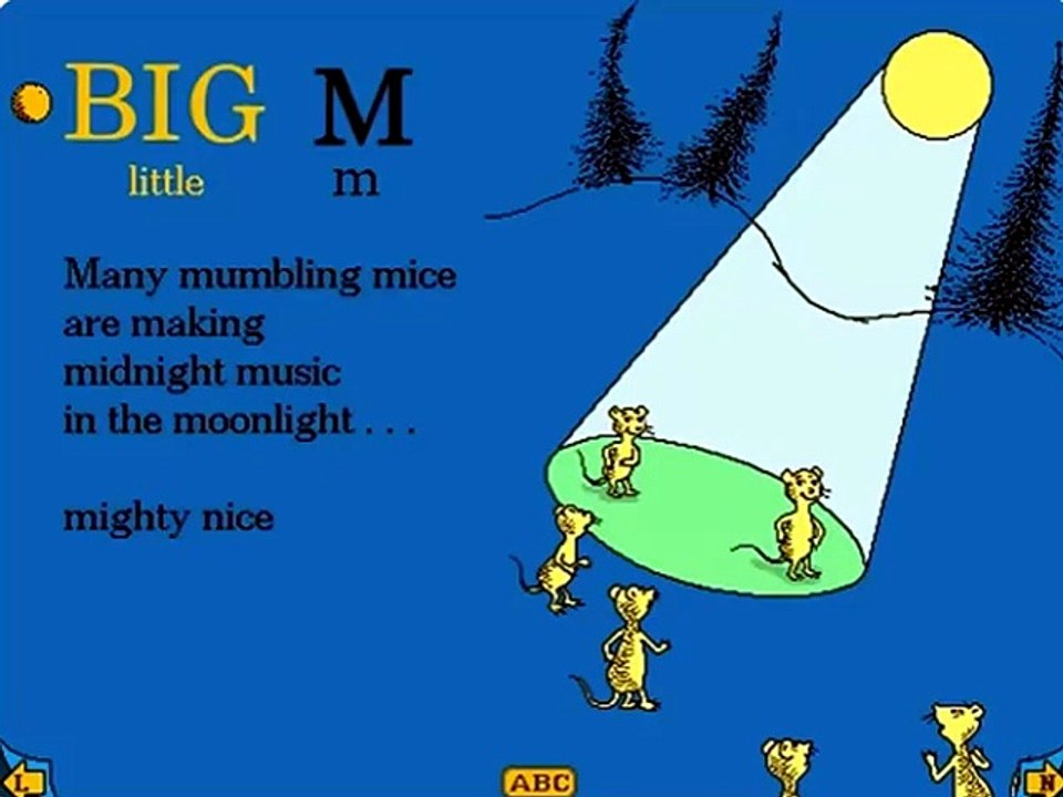 Dr. Seuss's ABC Living Books - Letter M