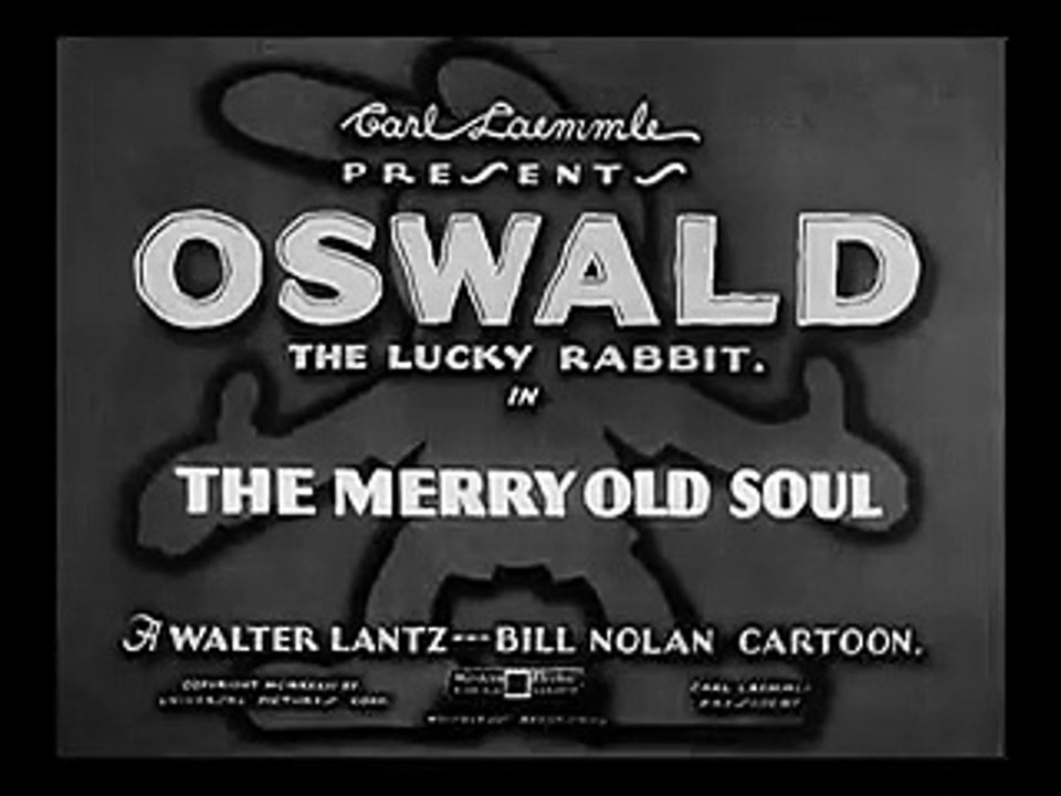 Oswald the Lucky Rabbit - The Merry Old Soul