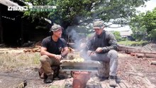 "아우 맛있어" 맹그로브 숯으로 구운 닭꼬치와 새우 요리! 소리 어쩔 거야ㅠ