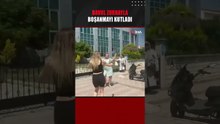 Davul zurnayla boşanmayı kutladı, lokma dağıttı!