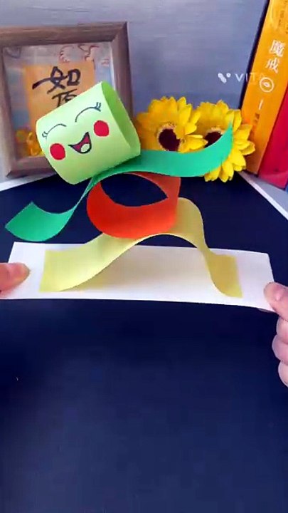 Making different things #paper dancing man