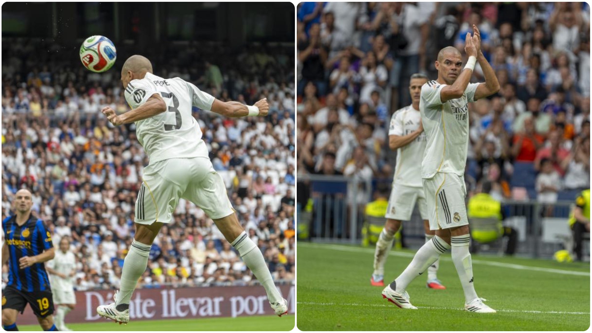 ¡Qué locura de Pepe! Golazo de la leyenda blanca en un Bernabéu rendido a sus pies