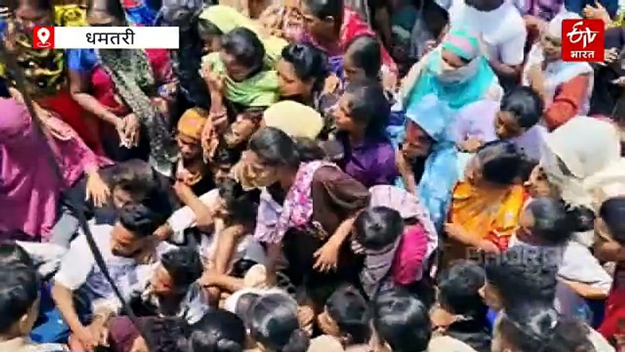 कथित गौमांस मामले के बाद धमतरी में अतिक्रमण पर...