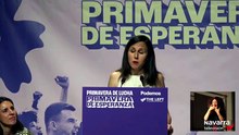 Ione Belarra, candidata de Podemos a la Comunidad de Madrid