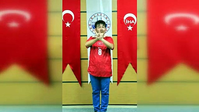 Elazığ’da engelli bireylerden millilere tam destek | Ajansspor | IHA