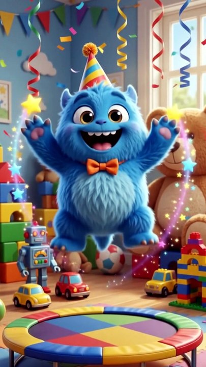 Zıp Zıp Trambolin: Gobi ile Çılgın Oyuncak Dünyası! 🎈✨🧸🤖🚗💨 #funny #shorts #çocukşarkıları