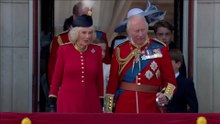 Britain’s ROYALS Appear on Buckingham Palace Balcony for Spectacular Flypast