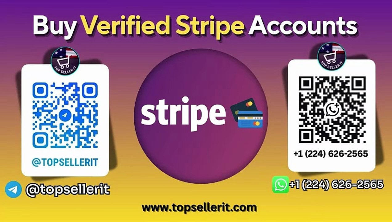 Best 4 Sites to Buy Stripe Accounts (Verified & Aged)