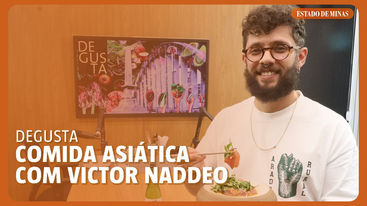 Podcast Degusta fala de comida asiática com Victor Naddeo