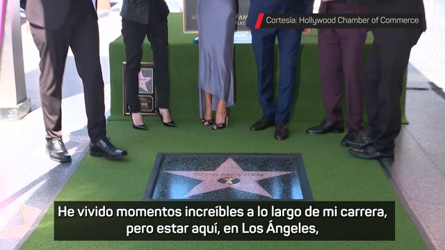 BECKHAM recibe su ESTRELLA en el PASEO DE LA FAMA de Hollywood