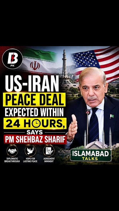 US-Iran initial peace deal expected within 24 hours, says PM Shehbaz