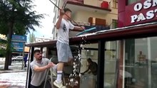 Ankara'da sağanak ve dolu etkili oldu
