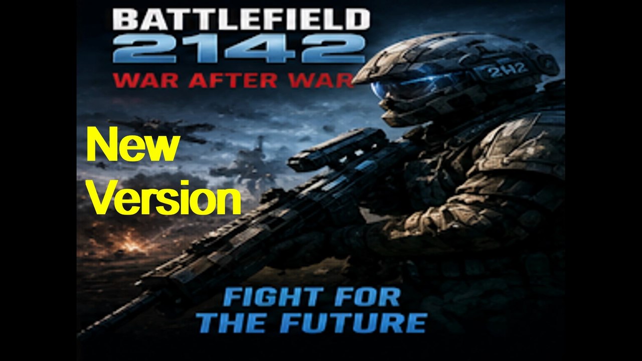 New Battlefield 2142 NEW WEAPON and FORCE FIELDS