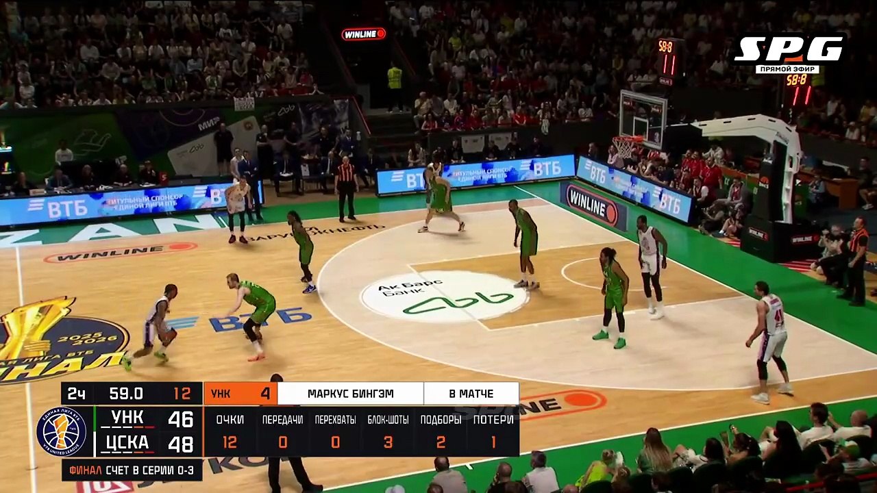 Casper Ware Highlights 22 Pts, 5 Ast vs Unics Kazan 10.06.2026