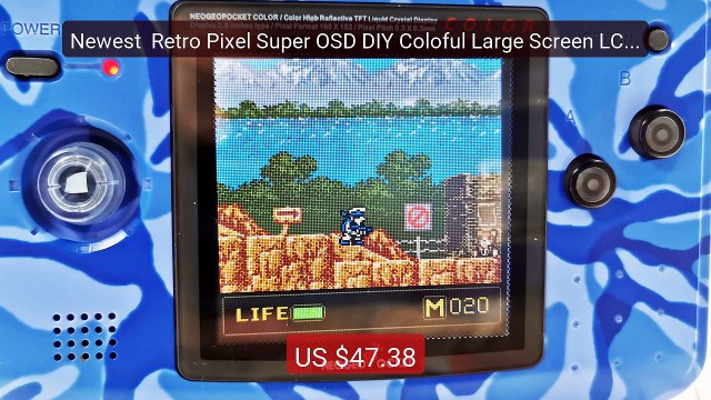 Newest Retro Pixel Super OSD DIY Coloful Large Screen LCD di... Amazing Value 2026 | Must Have!