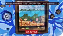 Newest  Retro Pixel Super OSD DIY Coloful Large Screen LCD di... -- Amazing Value 2026 | Must Have!