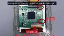GBP LCD Easy to install 2.6-inch full size IPS high brightn... -- Top Pick 2026 | Unbeatable Price!