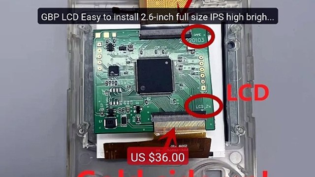 GBP LCD Easy to install 2.6-inch full size IPS high brightn... Top Pick 2026 | Unbeatable Price!