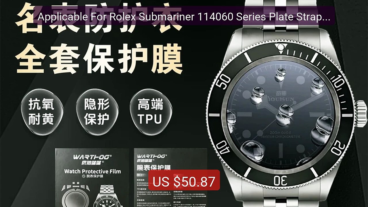 Applicable For Rolex Submariner 114060 Series Plate Strap Mode... -- Best Buy 2026 | Great Quality!