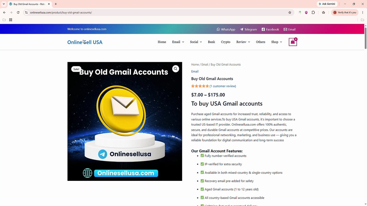 Buy Old Gmail Accounts - Risks & Safe Alternatives - Google Chrome 2026-06-12 00-25-27