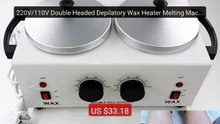 220V/110V Double Headed Depilatory Wax Heater Melting Machine... -- Amazing Value 2026 | Must Have!