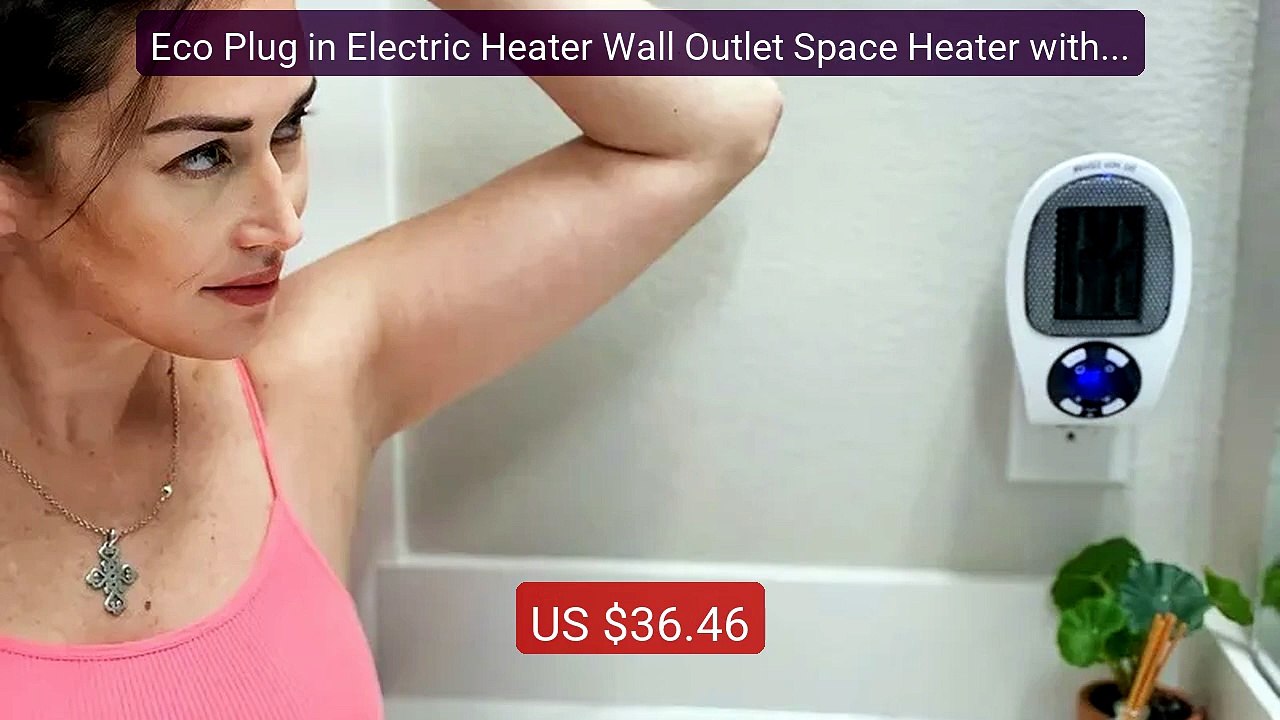 Eco Plug in Electric Heater Wall Outlet Space Heater with Energy E... -- Best Deal 2026 | Shop Now!