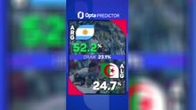 Argentina v Algeria - Opta Predictor