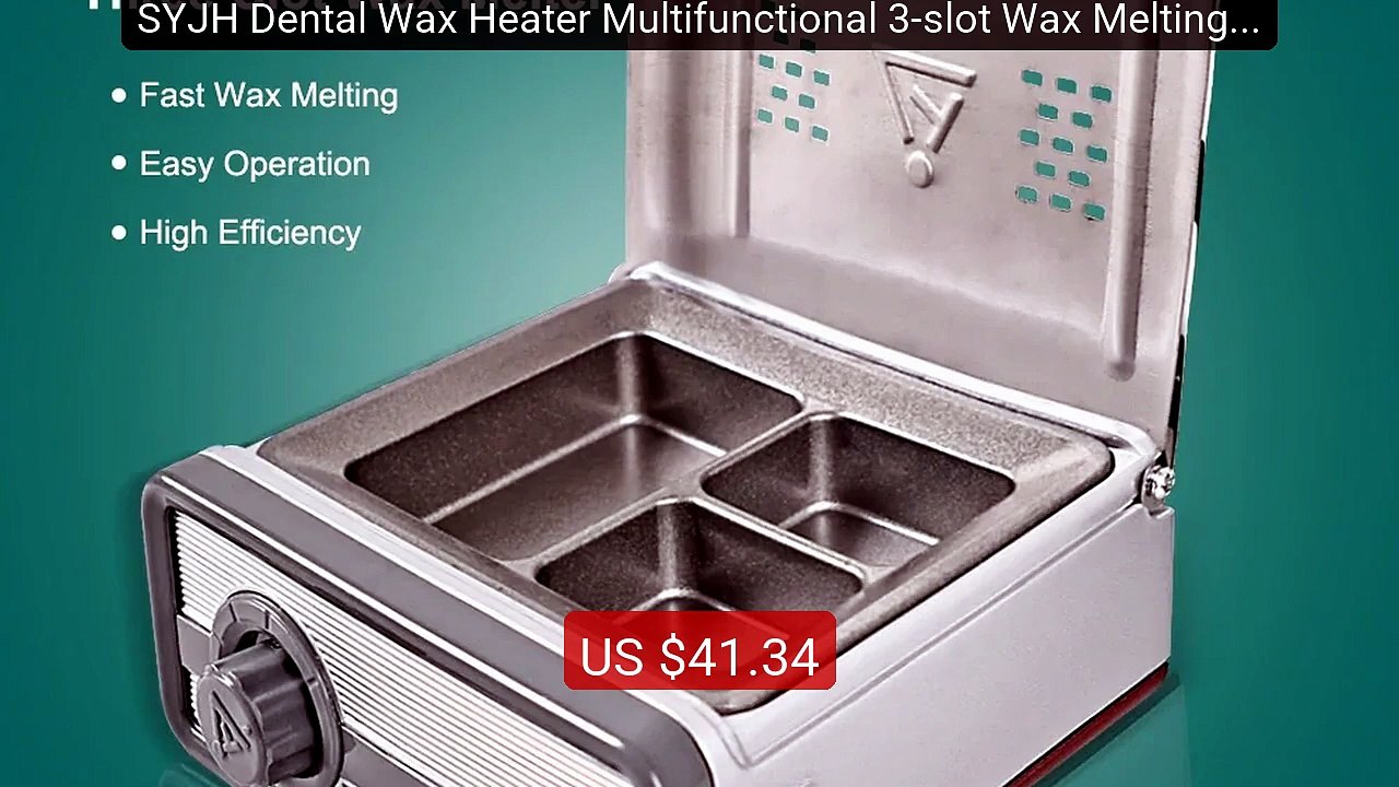 SYJH Dental Wax Heater Multifunctional 3-slot Wax Melting Pots... -- Best Buy 2026 | Great Quality!