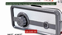 ELIJAH Dental Wax Heater Multifunctional 3-slot Wax Melting Po... -- Hot Deal 2026 | Limited Offer!