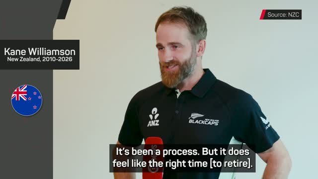 'Felt like the right time' - Williamson explains retirement from international cricket