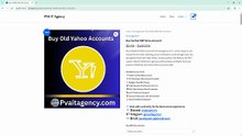 Best 77 Place to Buy Verified Old Yahoo Accounts for Social