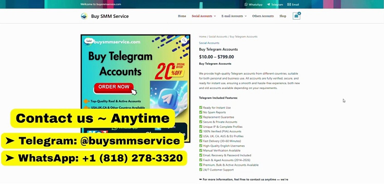 5 Best Telegram Account Providers to Use in 2026