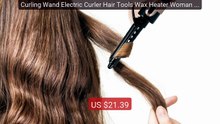 Curling Wand Electric Curler Hair Tools Wax Heater Woman Devic... -- Hot Deal 2026 | Limited Offer!