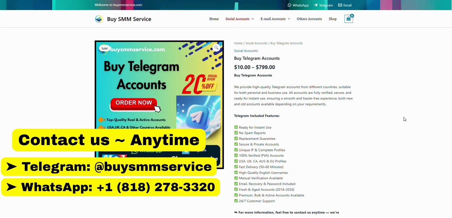 Where to Buy Telegram Accounts in 2026: Top 5 Sites Reviewed