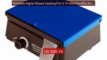 Portable digital Waxes heating Pot 3 Tri-Slot Paraffin Analog ... -- Hot Deal 2026 | Limited Offer!