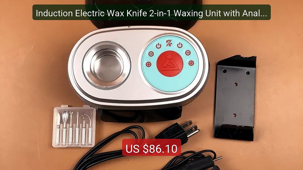 Induction Electric Wax Knife 2-in-1 Waxing Unit with Analog Heater ... -- Top Rated 2026 | Buy Now!