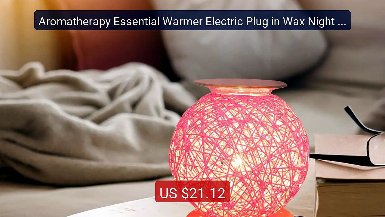 Aromatherapy Essential Warmer Electric Plug in Wax Night Light... -- Hot Deal 2026 | Limited Offer!