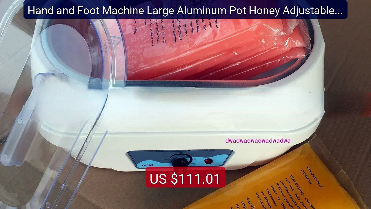 Hand and Foot Machine Large Aluminum Pot Honey Adjustable Temperatu... -- Top Rated 2026 | Buy Now!